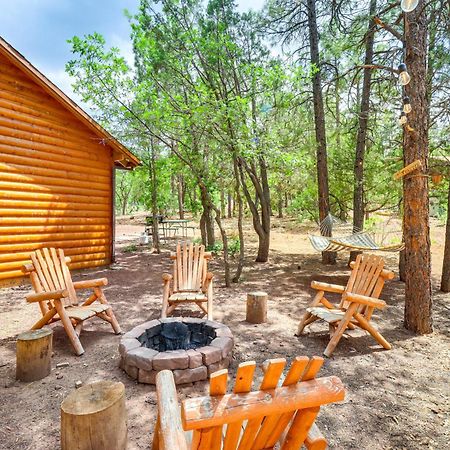 Show Low Cabin With Bbq And Fire Pit Pets Welcome! Zewnętrze zdjęcie