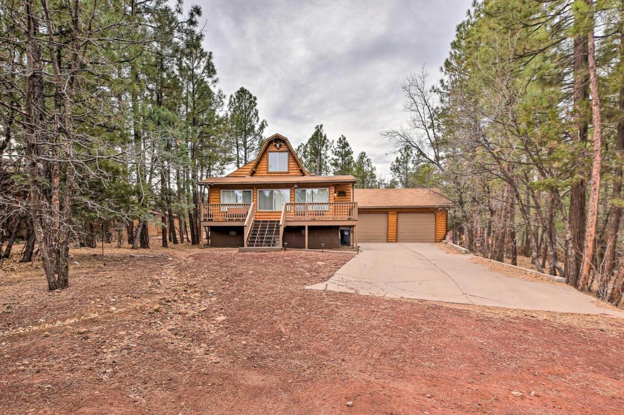 Show Low Cabin With Bbq And Fire Pit Pets Welcome! Zewnętrze zdjęcie