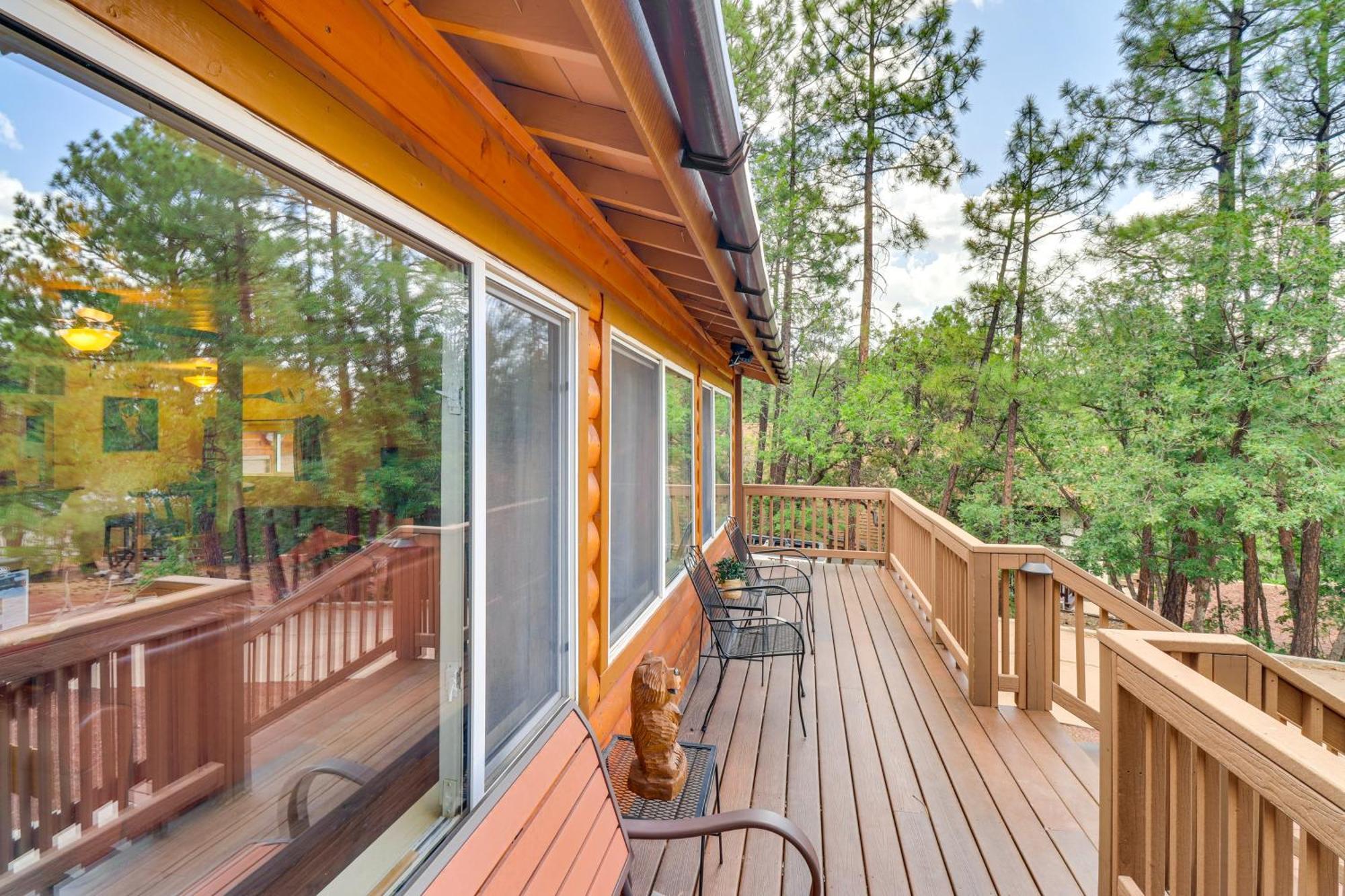 Show Low Cabin With Bbq And Fire Pit Pets Welcome! Zewnętrze zdjęcie