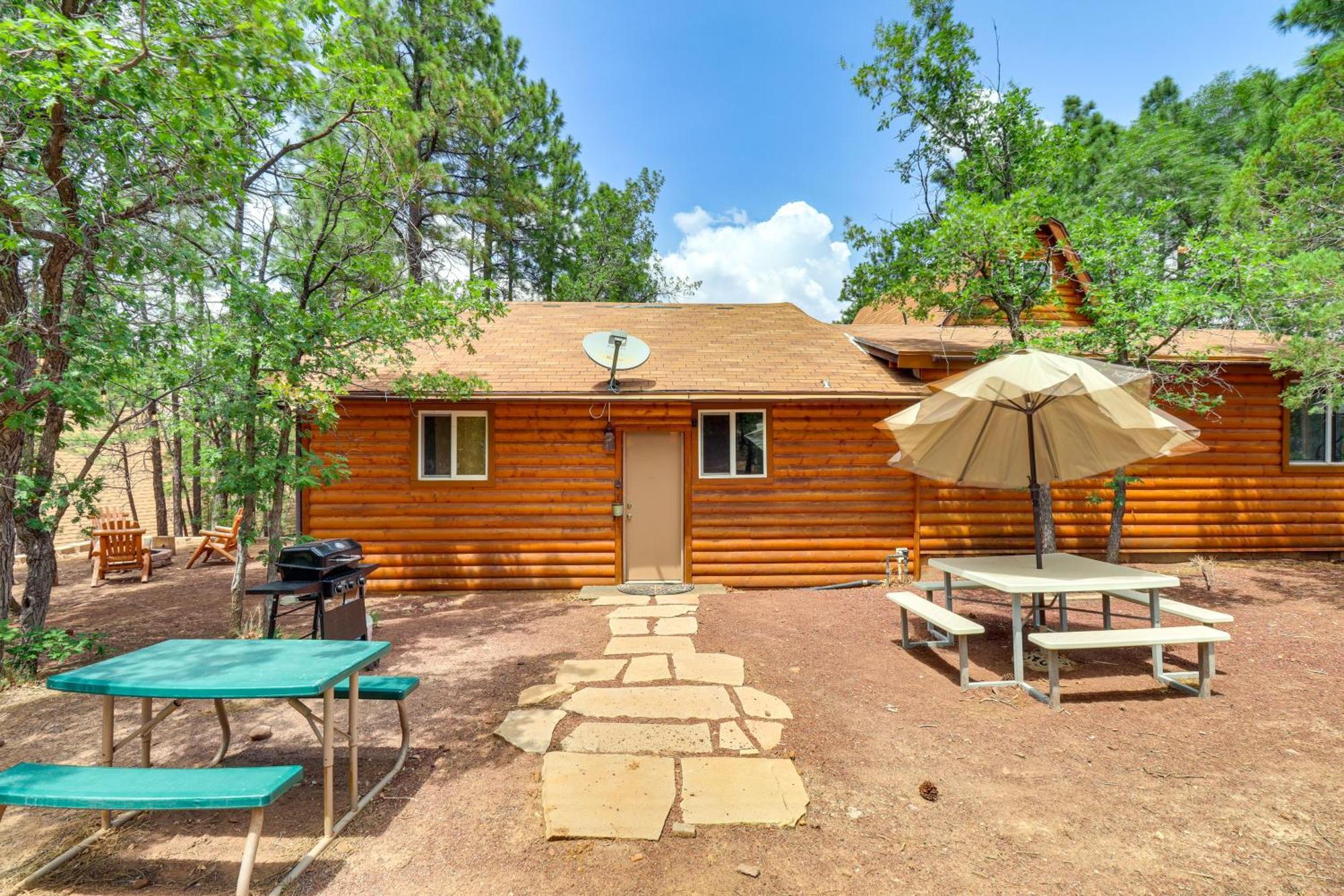 Show Low Cabin With Bbq And Fire Pit Pets Welcome! Zewnętrze zdjęcie